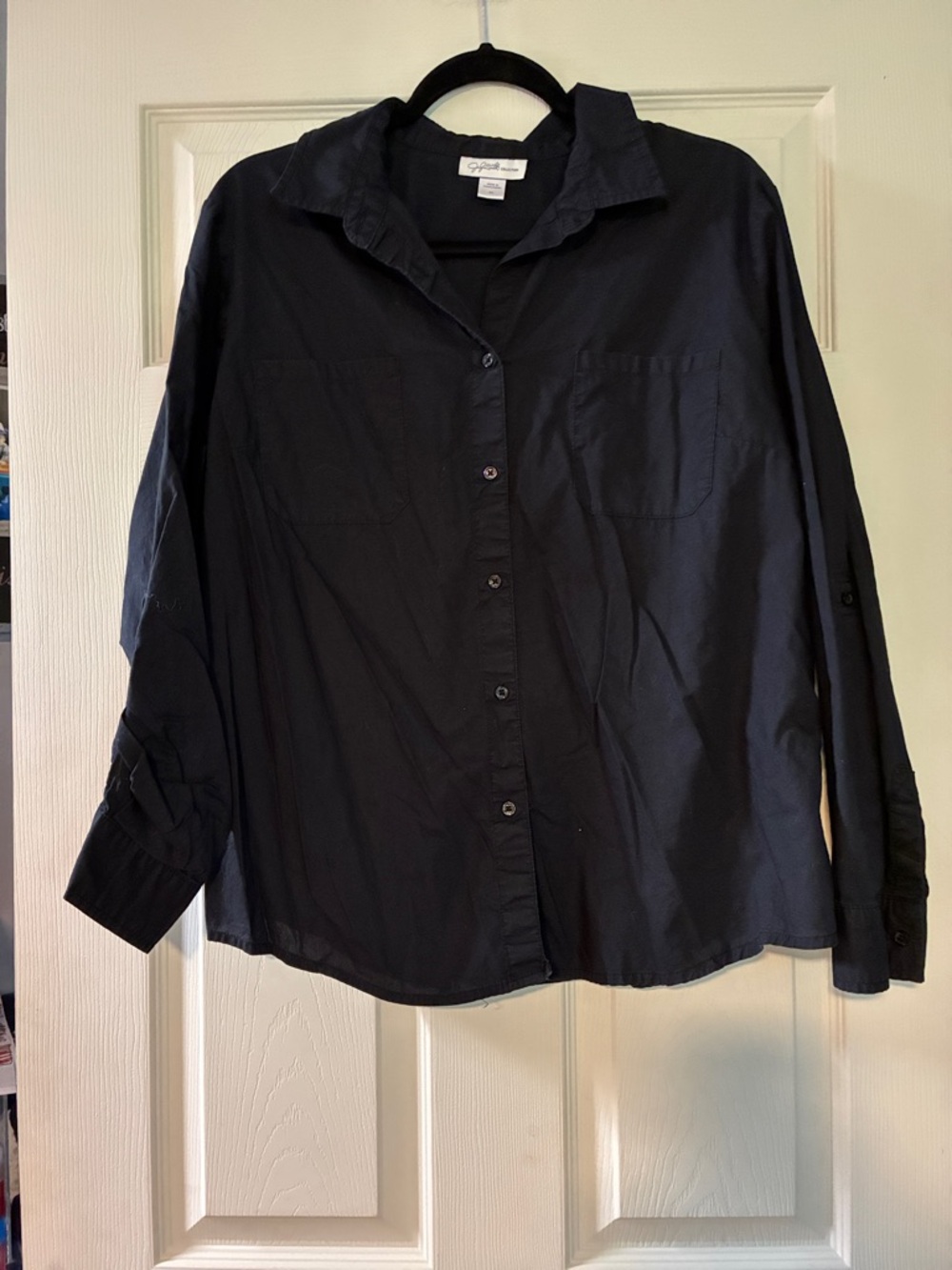 Black Button-Up Shirt